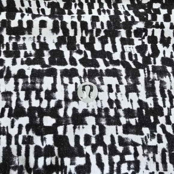 Lululemon Align Pant II 25" Urban Block Ice Grey Black Size 4 Leggings - Picture 9 of 9